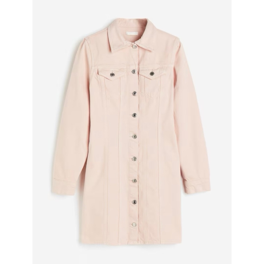 Cotton denim dress